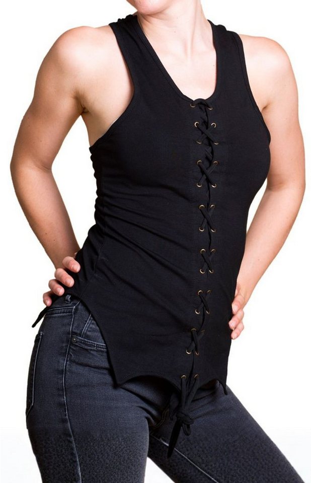 PANASIAM Crop-Top Goa Psytrance Top ‘Akali‘ von PANASIAM