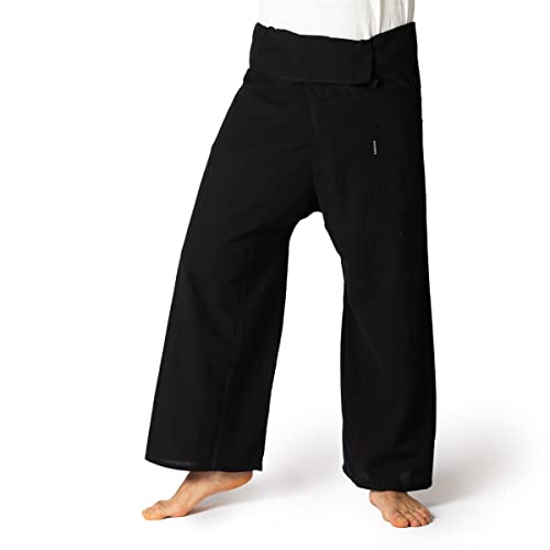 PANASIAM Fisherman Pants Unicolor, Black, L von PANASIAM