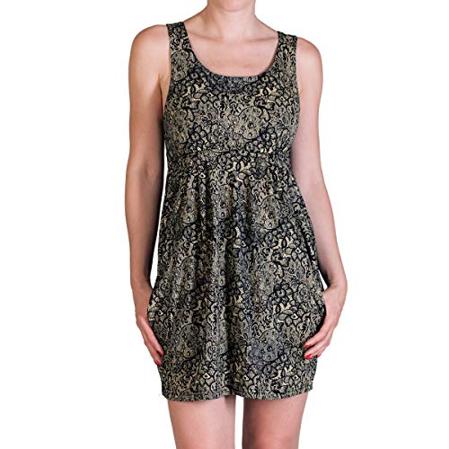 PANASIAM Tunic JJ02 Black Pattern, M von PANASIAM