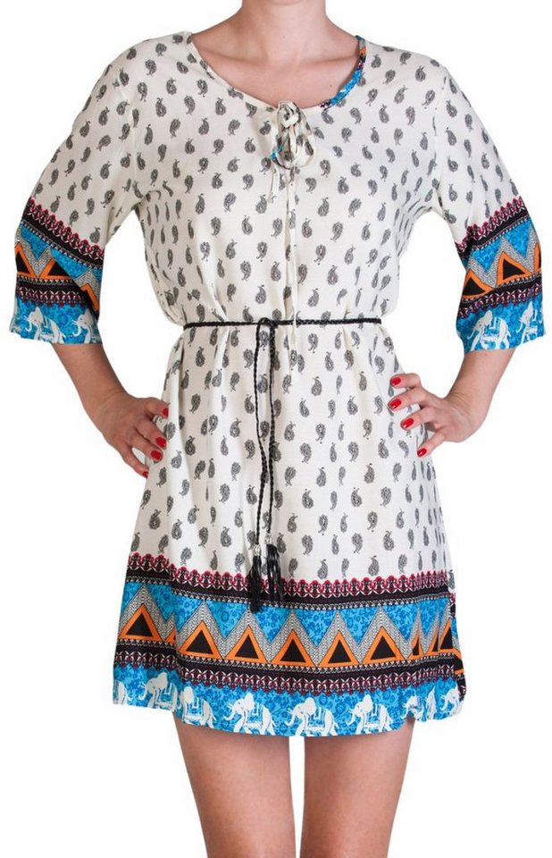 PANASIAM Tunikakleid Summerdress Leichtes Sommerkleid von PANASIAM