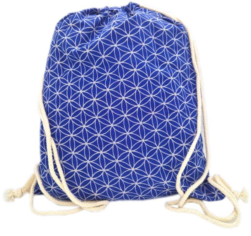 PANASIAM Turnbeutel Sportbeutel aus Baumwolle mit traditionellen japanischen Mustern, bedruckt auch als Schuhbeutel Yogatasche Gymbag mit Tunnelzug von PANASIAM