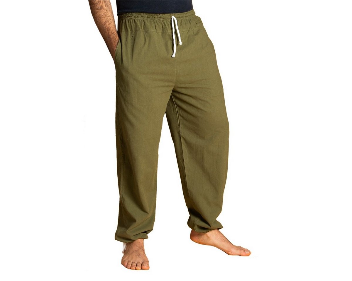 PANASIAM Wellnesshose E-Pants leichte Unisex Bundhose aus weicher Baumwolle für Damen und Herren Freizeithose mit Tunnelzug Relaxhose bequeme Sommerhose von PANASIAM