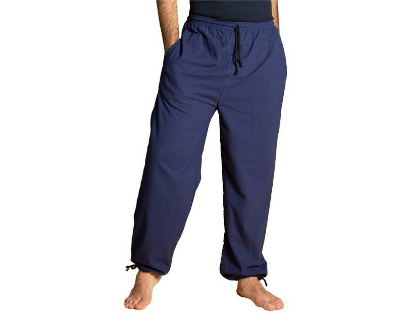 PANASIAM Stoffhose E-Pants leichte Unisex Bundhose aus weicher Baumwolle für Damen und Herren Freizeithose mit Tunnelzug Relaxhose bequeme Sommerhose von PANASIAM