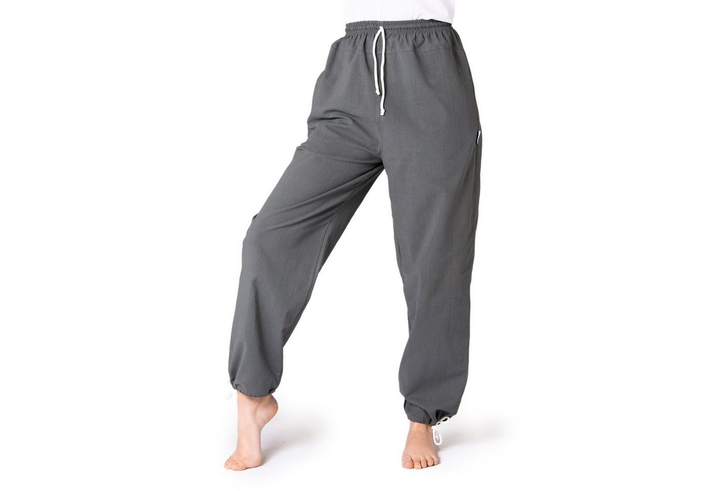 PANASIAM Wellnesshose E-Pants leichte Unisex Bundhose aus weicher Baumwolle für Damen und Herren Freizeithose mit Tunnelzug Relaxhose bequeme Sommerhose von PANASIAM