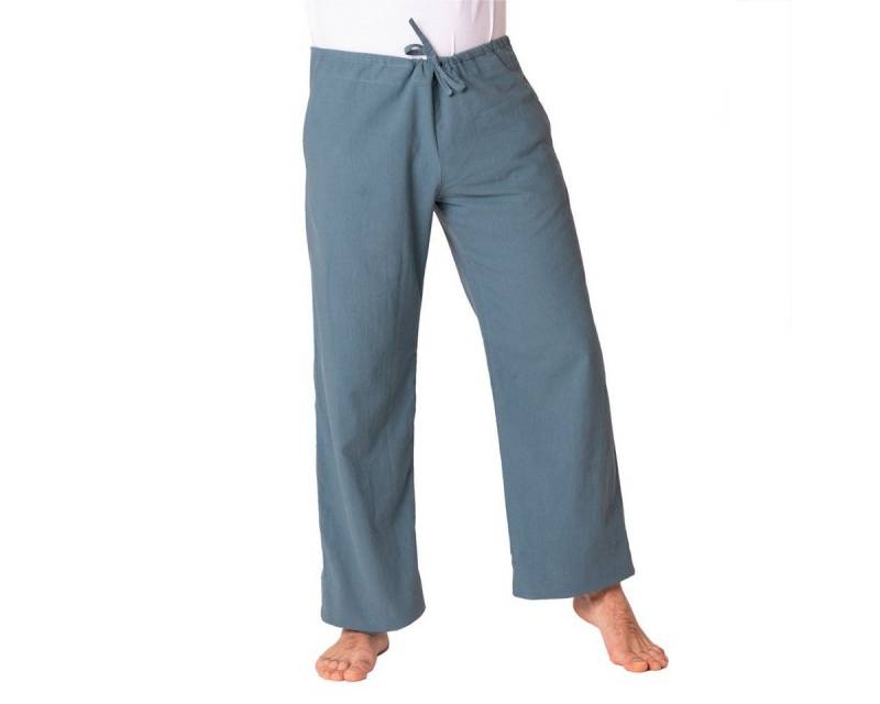 PANASIAM Wellnesshose Bequeme Unisex Stoffhose aus feiner Baumwolle für Damen und Herren Freizeithose mit Taschen Relaxhose in großer Farbauswahl von PANASIAM