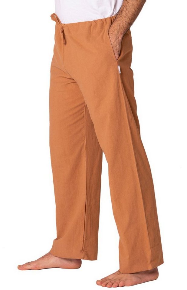 PANASIAM Wellnesshose Bequeme Unisex Stoffhose aus feiner Baumwolle für Damen und Herren Freizeithose mit Taschen Relaxhose in großer Farbauswahl von PANASIAM
