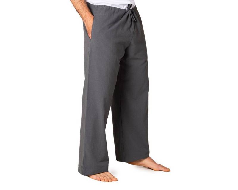 PANASIAM Stoffhose Bequeme Unisex Stoffhose aus feiner Baumwolle für Damen und Herren Freizeithose mit Taschen Relaxhose in großer Farbauswahl von PANASIAM