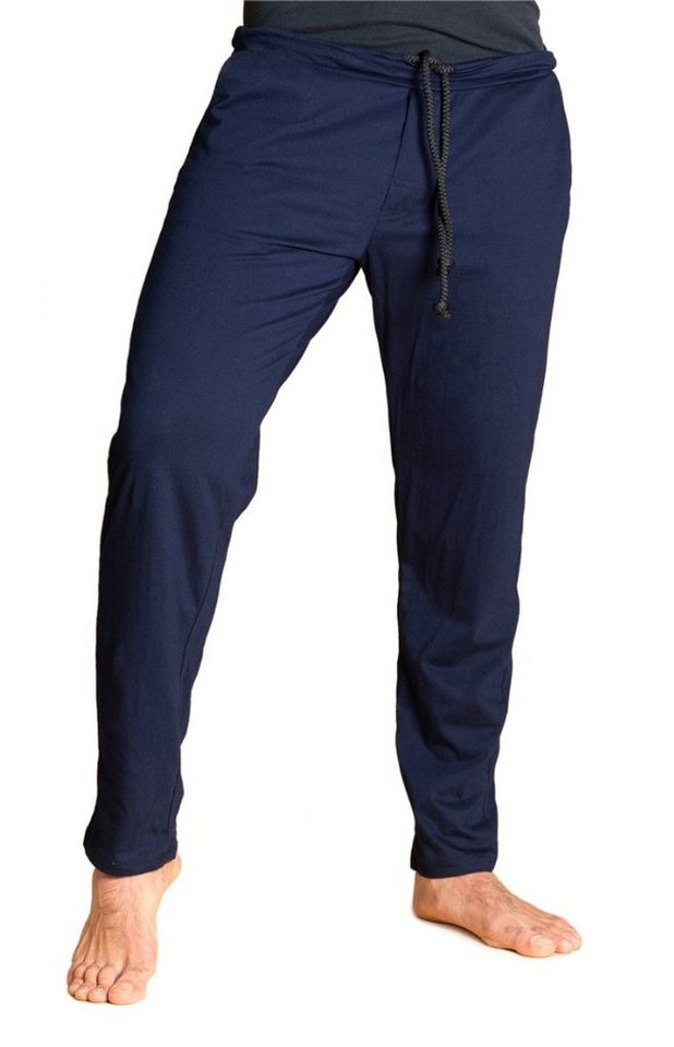 PANASIAM Yogahose Yogahose unisex aus 100% Baumwolle bequeme Sweathose für Damen und Herren Freizeithose Sporthose Relaxhose von PANASIAM