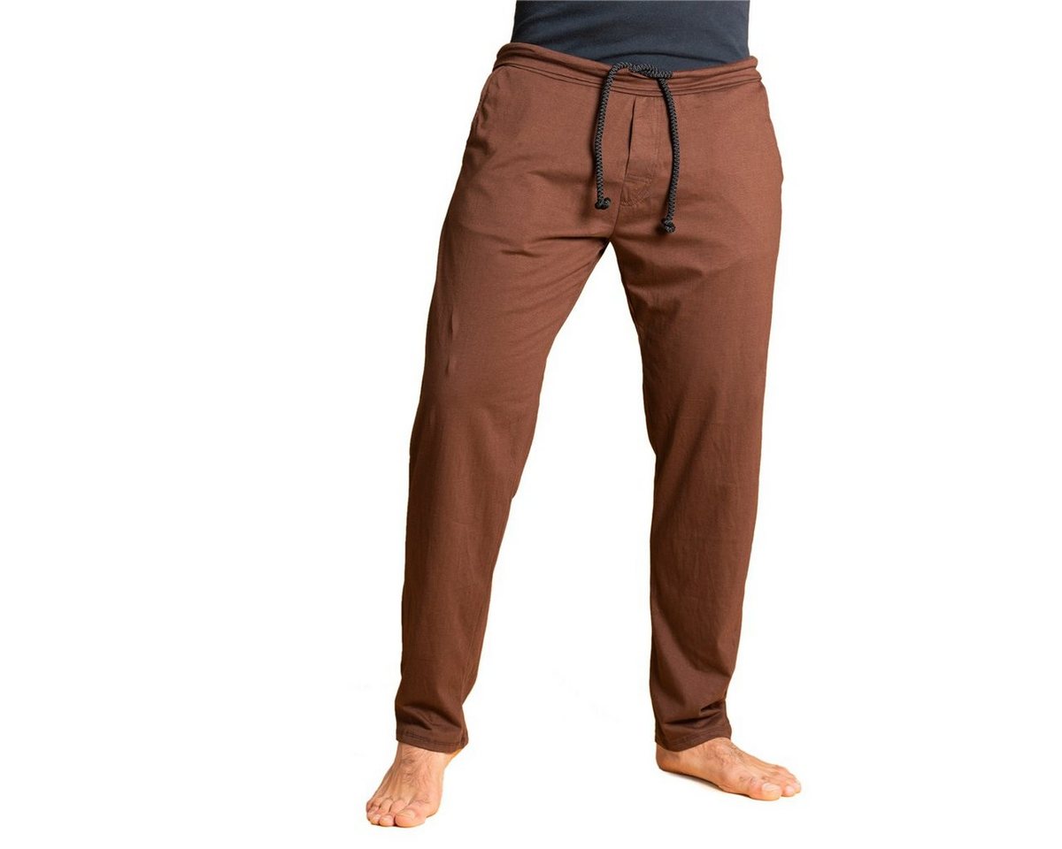 PANASIAM Wellnesshose Yogahose unisex aus 100% Baumwolle bequeme Sweathose für Damen und Herren Freizeithose Sporthose Relaxhose von PANASIAM