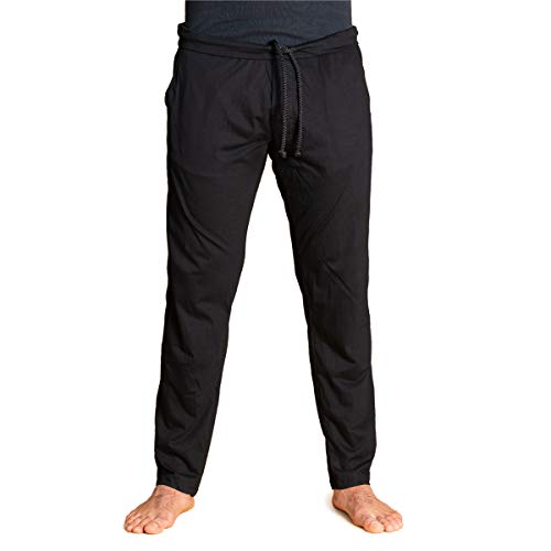 PANASIAM Yoga Trousers, Cotton, Black, L von PANASIAM