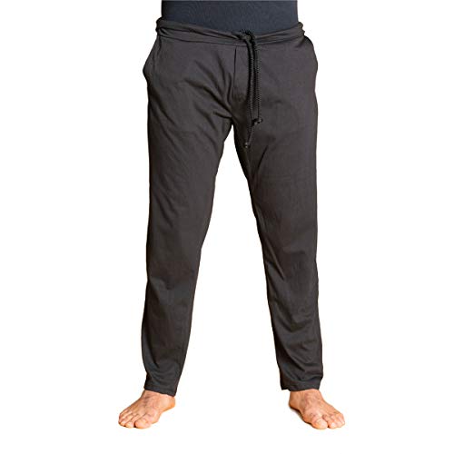 PANASIAM Yoga Trousers, Cotton, Grey, M von PANASIAM