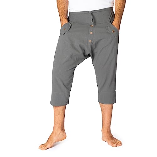 PANASIAM Yogi Shorts, Unisex, Grey, L von PANASIAM