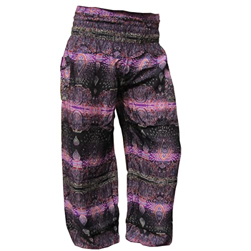 PANASIAM muck Pants, Print A001 Purple, Unisize von PANASIAM