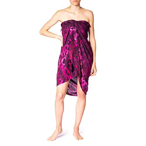 PANASIAM tiedye Sarong purple von PANASIAM