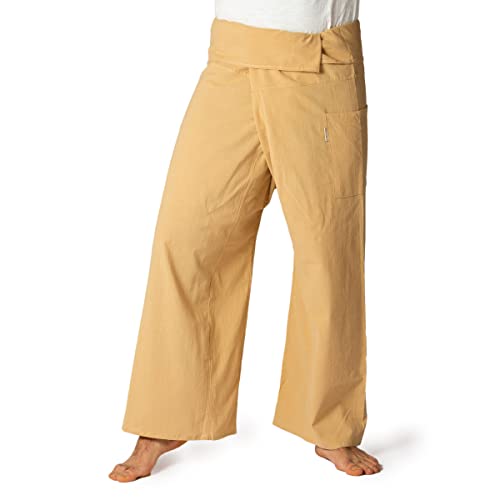 Panasiam Thai Fisherman Hose , Beige, XL von PANASIAM