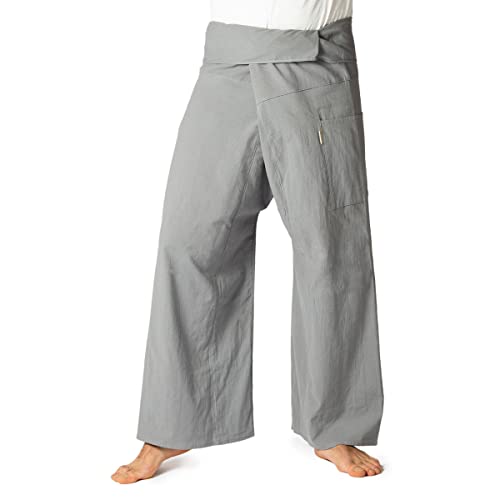 Panasiam Thai Fisherman Hose , Grau , XL von PANASIAM