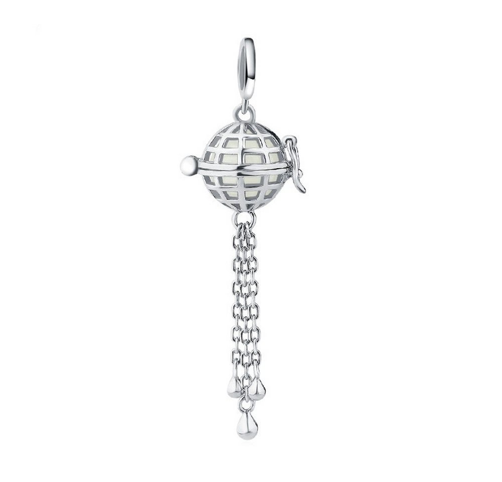 PANDACHARMS Bead Leuchtender Engelsrufer Anhänger für Charm Armband, 925er Silber PANDACHARMS Bead Leuchtender Engelsrufer Anhänger für Charm Armband, 925er Silber von PANDACHARMS