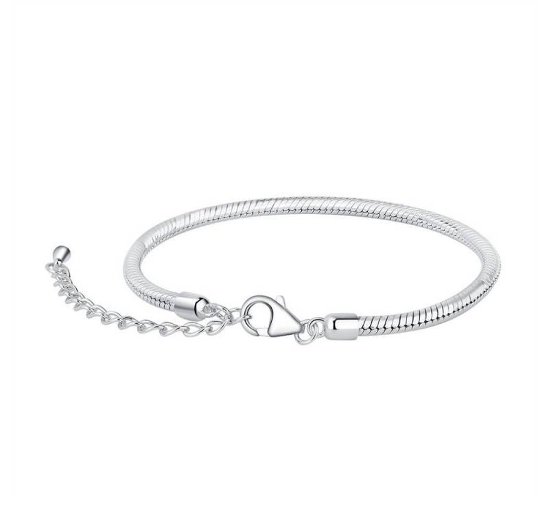 PANDACHARMS Charm-Armband Verstellbares Charm Armband aus 925er Silber, Länge variabel 16-21cm von PANDACHARMS