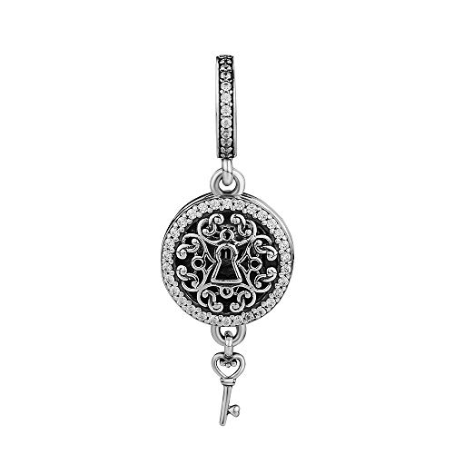 PANDOCCI 2018 Herbst Regal Liebe Schlüssel baumeln klar CZ Bead 925 Silber DIY passt für Original Pandora Armbänder Charm Modeschmuck PANDOCCI 2018 Herbst Regal Liebe Schlüssel baumeln klar CZ Bead 925 Silber DIY passt für Original Pandora Armbänder Charm Modeschmuck von PANDOCCI