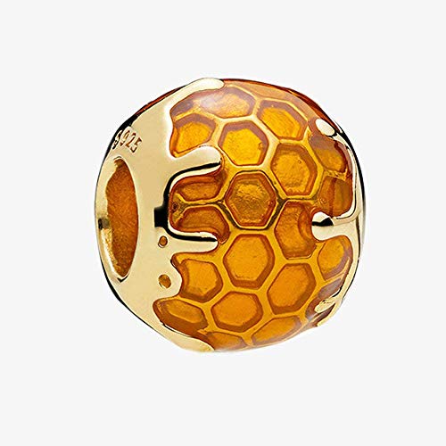PANDOCCI 2018 New Spring Goldene Honig Charme Warm Gelb Emaille 925 Silber Bead DIY Passt für Ursprüngliche Pandora Bracaelets Charm Modeschmuck PANDOCCI 2018 New Spring Goldene Honig Charme Warm Gelb Emaille 925 Silber Bead DIY Passt für Ursprüngliche Pandora Bracaelets Charm Modeschmuck von PANDOCCI