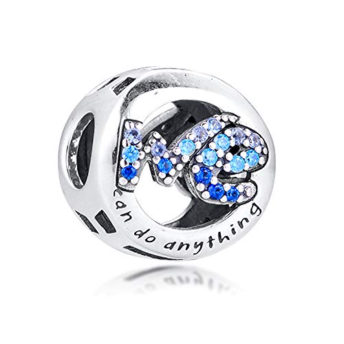 PANDOCCI 2020 Frühling Blau Wir können Alles tun Perle 925 Silber DIY Passend für Original Pandora Armbänder Charme Modeschmuck PANDOCCI 2020 Frühling Blau Wir können Alles tun Perle 925 Silber DIY Passend für Original Pandora Armbänder Charme Modeschmuck von PANDOCCI