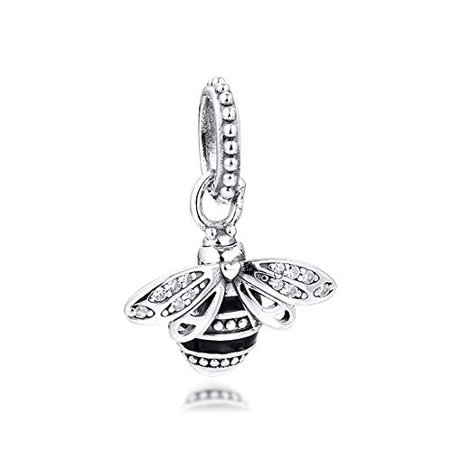 PANDOCCI 2020 Frühling Funkelnde Bienenkönigin Perle 925 Silber DIY passt für Original Pandora Armbänder Charme Modeschmuck PANDOCCI 2020 Frühling Funkelnde Bienenkönigin Perle 925 Silber DIY passt für Original Pandora Armbänder Charme Modeschmuck von PANDOCCI