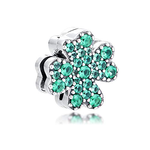 PANDOCCI 2020 Frühlingsreflexionen Pflastern vierblättriges Kleeblatt Clip Perle 925 Silber DIY Passend für Original Pandora Armbänder Charme Modeschmuck PANDOCCI 2020 Frühlingsreflexionen Pflastern vierblättriges Kleeblatt Clip Perle 925 Silber DIY Passend für Original Pandora Armbänder Charme Modeschmuck von PANDOCCI