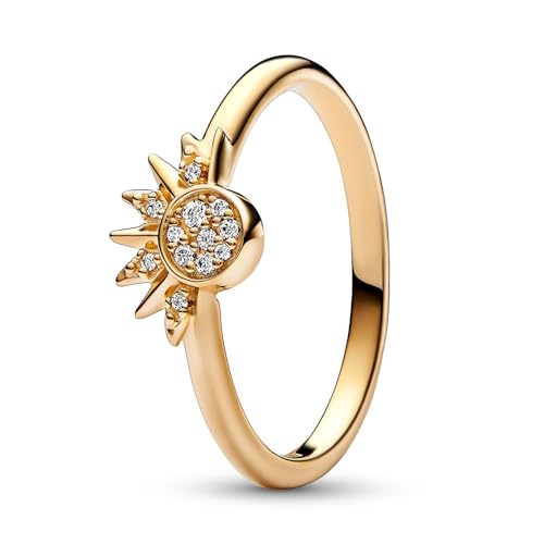 PANDORA Celestial Sparkling Sun Ring 162674C01-48 von PANDORA