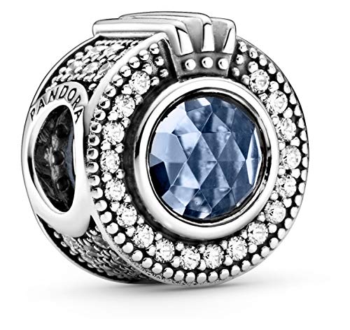 PANDORA Charm "Funkelnde blaue Krone O" Silber 799058C01 PANDORA Charm "Funkelnde blaue Krone O" Silber 799058C01 von PANDORA
