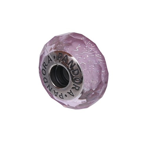PANDORA Damen-Charm Schillernd-Facetten 925 Silber Glas rosa-791650 PANDORA Damen-Charm Schillernd-Facetten 925 Silber Glas rosa-791650 von PANDORA
