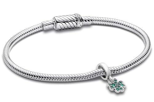 PANDORA Geschenk-Set Armband für Damen Silber Vierblättriges Kleeblatt 68089-21 21 cm von PANDORA
