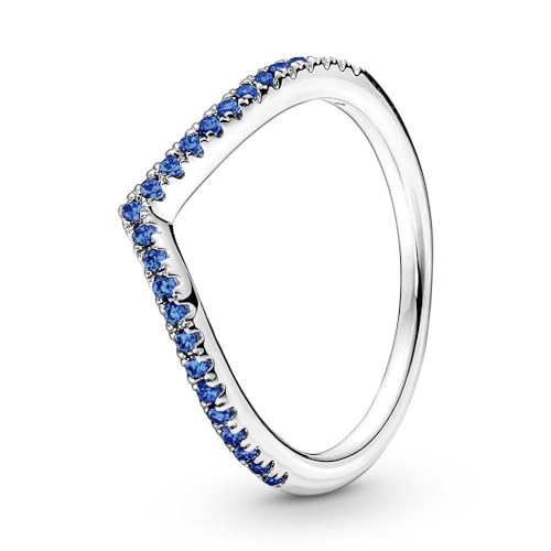 PANDORA Ring Timeless "Funkelnder Wunsch" Silber, blaue Kristalle 196316C02 48 PANDORA Ring Timeless "Funkelnder Wunsch" Silber, blaue Kristalle 196316C02 48 von PANDORA