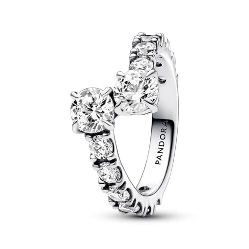 PANDORA Sterling silver Cubic Zirconia Clear 193149C01 von PANDORA