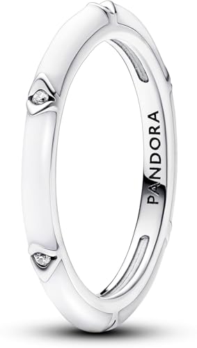 PANDORA Sterling silver Enamel Cubic Zirconia White 193089C01-60 PANDORA Sterling silver Enamel Cubic Zirconia White 193089C01-60 von PANDORA