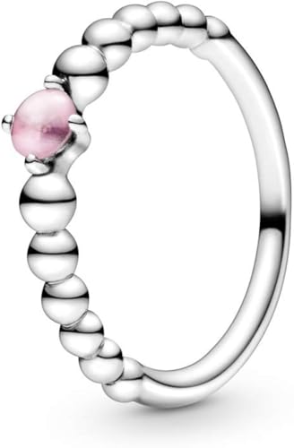 Pandora Sterling silver ring with petal pink crystal Pandora Sterling silver ring with petal pink crystal von PANDORA