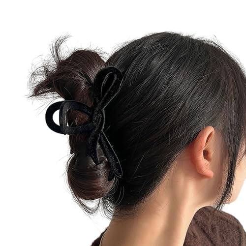 Trendige Haarspange mit Schleife, vielseitig und stabil, niedliche Schleife, Haarklammer für Damen und Mädchen von PANFHGFG