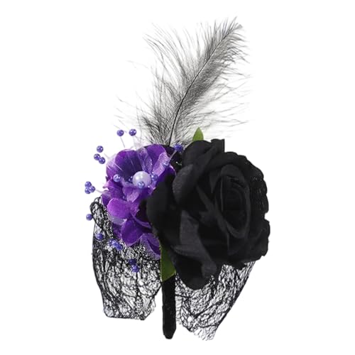 2 realistische Halloween künstliche Seidenblumen Corsage Butonier Pack Party Kostüm Zubehör Realistische Seidenblume Brosche 2 realistische Halloween künstliche Seidenblumen Corsage Butonier Pack Party Kostüm Zubehör Realistische Seidenblume Brosche von PANGBOER
