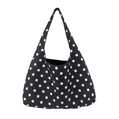 Damentasche Stilvolle Achselhöhle Pendeln Große Kapazität Schulter Polkas Dot Handtasche Koreanische Stile Einkaufen Frauen Stilvolle Schultertasche Handtasche Pendeln Große Kapazität Achsel von PANGBOER