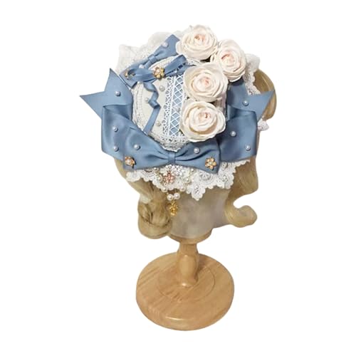 Einzigartige Blumen-Haarspange für Damen, Pferdeschwanz-Halter, Kopfschmuck, zarte Haarnadel, Braut, Brautjungfer, Haar-Accessoires, sicheres Haarteil von PANGBOER