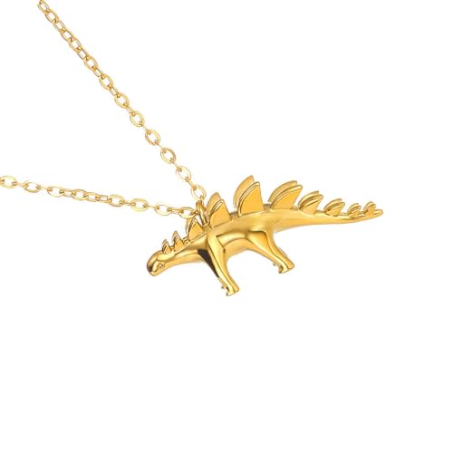 PANGBOER Einzigartige Dinosaurier-Anhänger-Halskette, bezaubernder Wildtier-Schmuck, moderne Streetwear-Halskette, geeignet für Jungen und Mädchen, Geschenk von Wildtieren inspirierter Schmuck PANGBOER Einzigartige Dinosaurier-Anhänger-Halskette, bezaubernder Wildtier-Schmuck, moderne Streetwear-Halskette, geeignet für Jungen und Mädchen, Geschenk von Wildtieren inspirierter Schmuck von PANGBOER