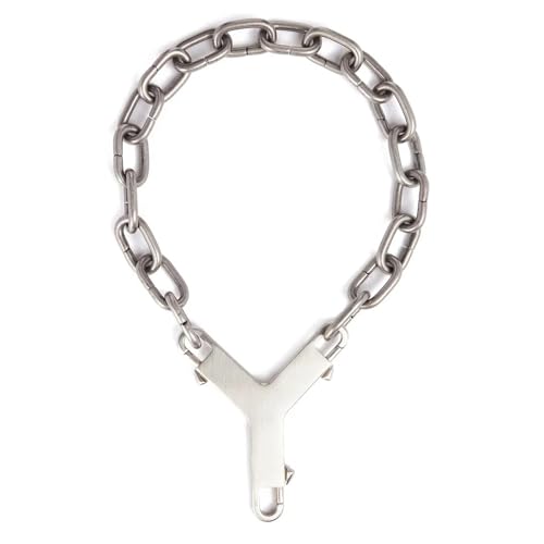 Schlichte Halskette mit 17 Verschlüssen, Metallstruktur, tägliches Tragen für modische Frauen und professionelle Einzelkette Schlichte Halskette mit 17 Verschlüssen, Metallstruktur, tägliches Tragen für modische Frauen und professionelle Einzelkette von PANGBOER