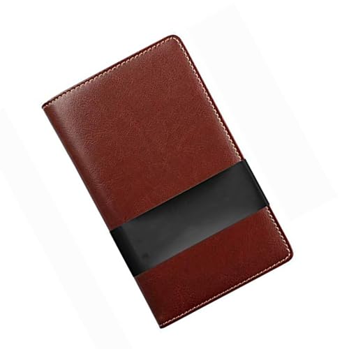 Visitenkartenmappe aus Leder, 120 Kapazität, Namenskarten-Organizer, Geschäftssammlung, Album, Büro, professionelle Mappe von PANGBOER