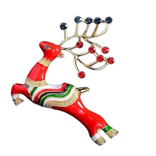 Weihnachtsbrosche Hirsch Reh Revers Pin Strass Stein Rentier Pin Männer Frauen Kinder Weihnachten Brosche Weihnachtsbrosche Hirsch Reh Revers Pin Strass Stein Rentier Pin Männer Frauen Kinder Weihnachten Brosche von PANGBOER