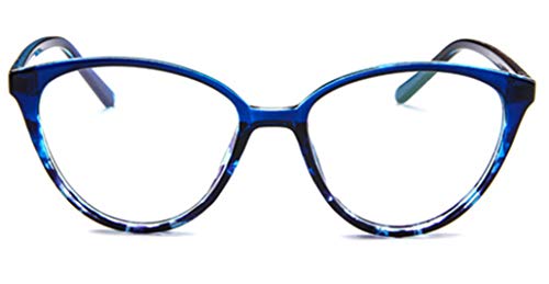 PANGHU Klassische Brille Vintage Look Clear Lens Metall Brillengestelle Brille Ohne Stärke Metallgestell Brillenfassung Damen Herren von PANGHU