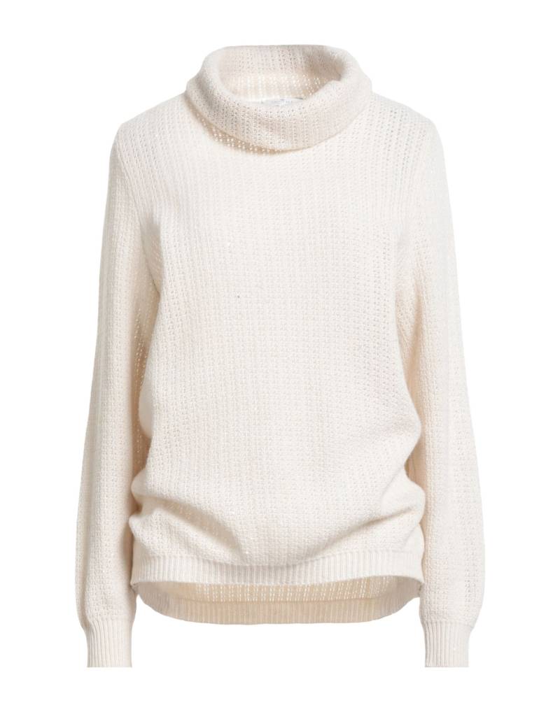 PANICALE Rollkragenpullover Damen Cremeweiß von PANICALE