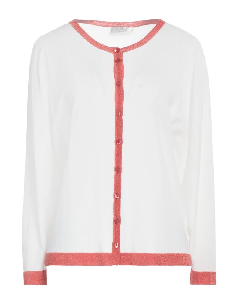PANICALE Strickjacke Damen Weiß von PANICALE