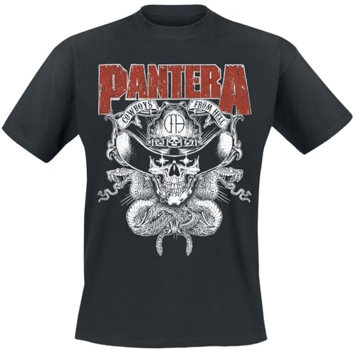 PANTERA CFH Texas Skull Männer T-Shirt schwarz L 100% Baumwolle Band-Merch, Bands PANTERA CFH Texas Skull Männer T-Shirt schwarz L 100% Baumwolle Band-Merch, Bands von PANTERA