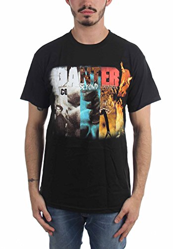 PANTERA Das Collagen-T-Shirt der Männer, Large, Black von PANTERA