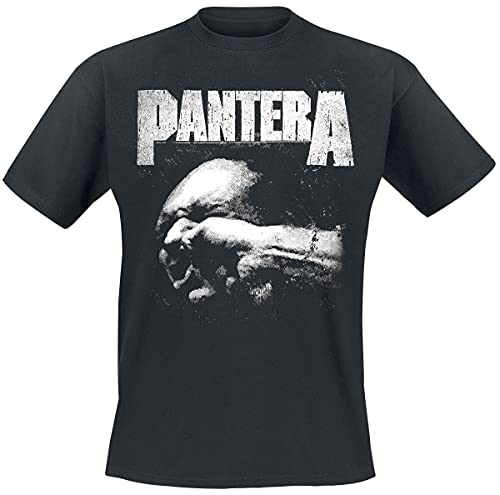 PANTERA Double Vulgar Männer T-Shirt schwarz XXL 100% Baumwolle Band-Merch, Bands von PANTERA