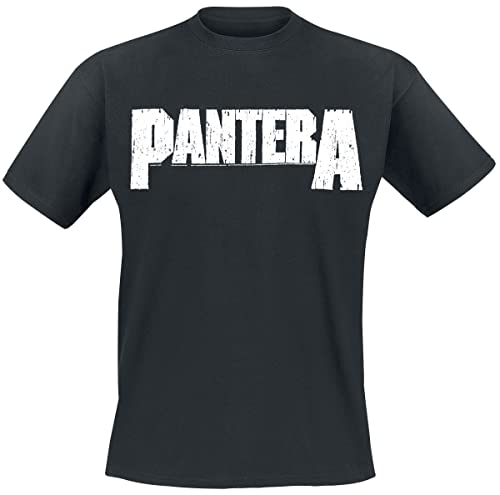PANTERA Logo Männer T-Shirt schwarz 3XL 100% Baumwolle Band-Merch, Bands, Nachhaltigkeit von PANTERA